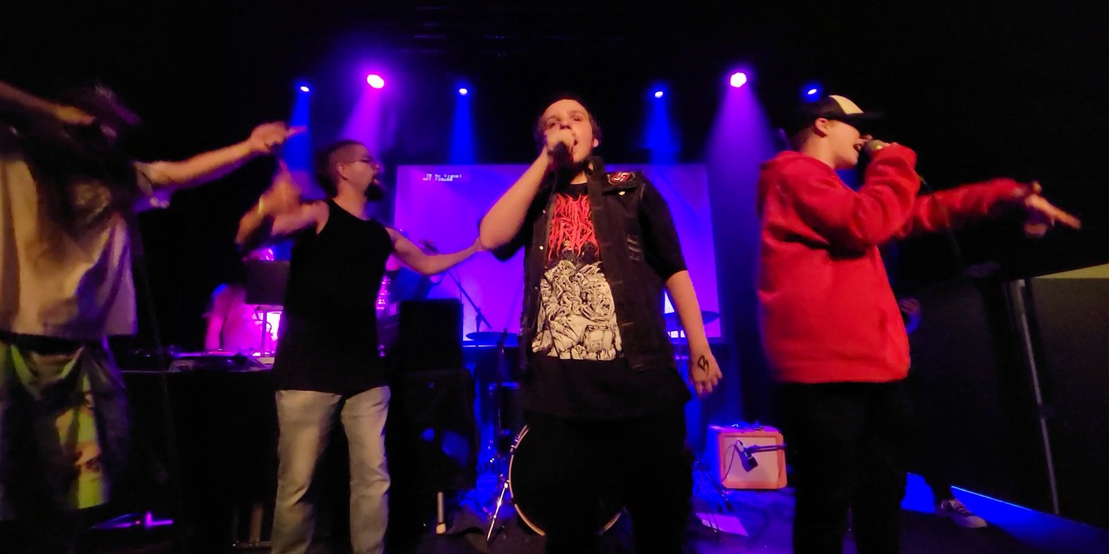 KFR crew on stage at Four Winds 2023