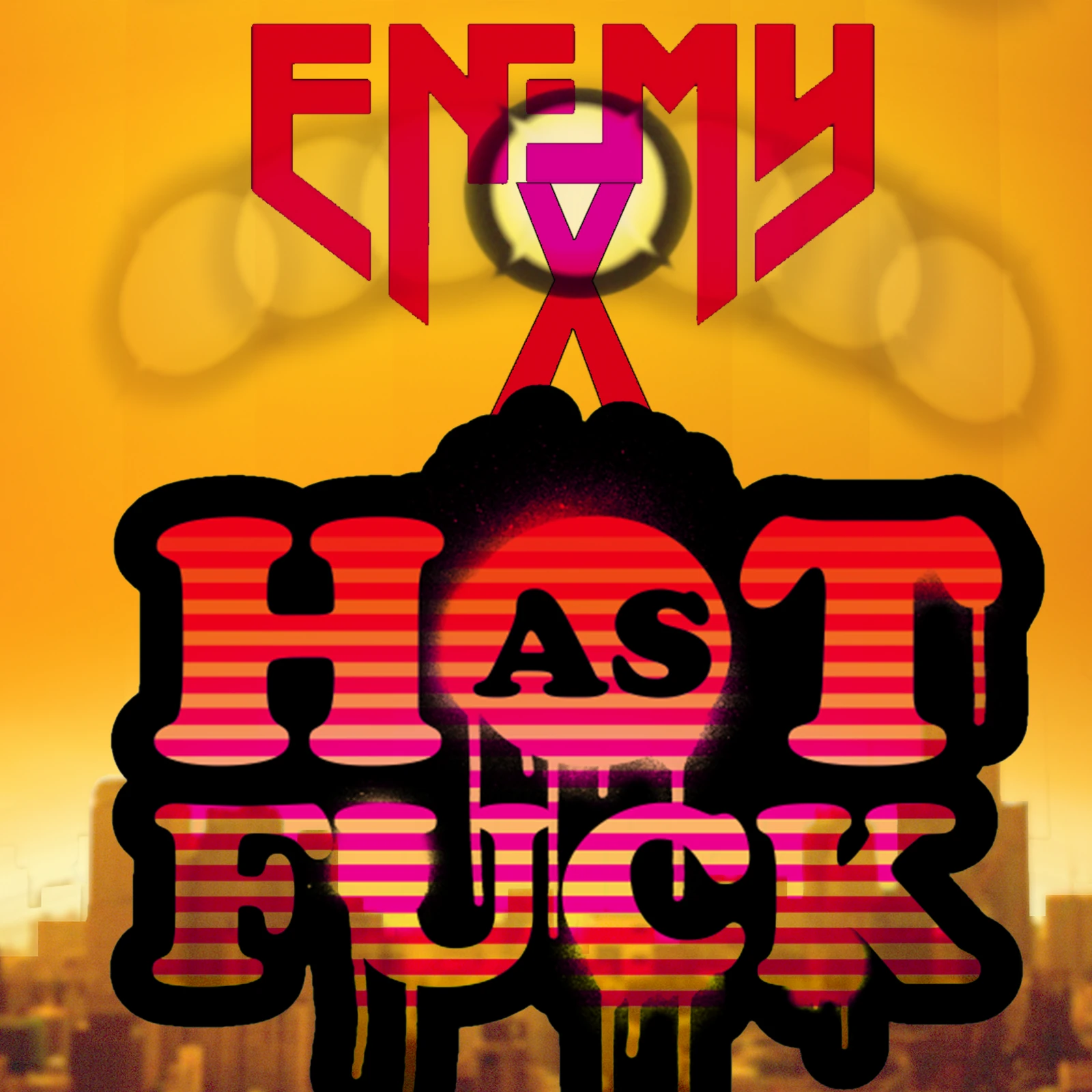 Hot as Fuck single art by enemyX