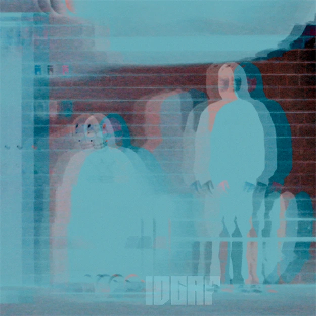 IDGAF single art, BLXXDSHOT feat. Populus