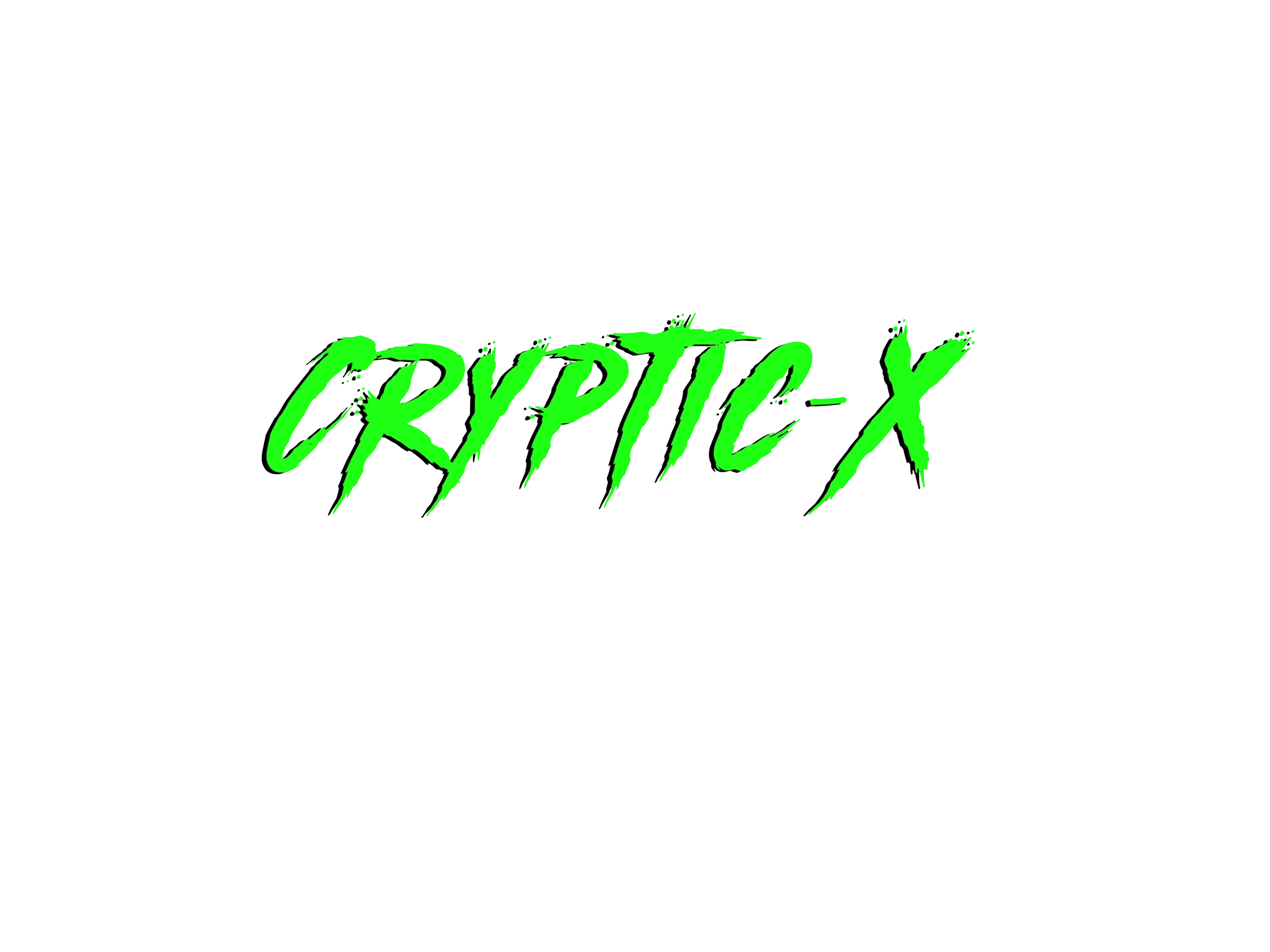 Cryptic-X logo scene